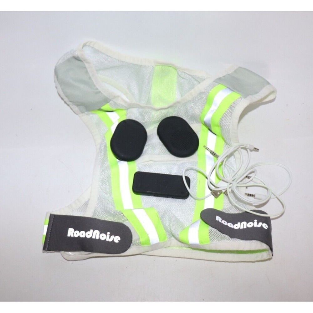 Road Noise Reflective Running Vest Small with Speakers